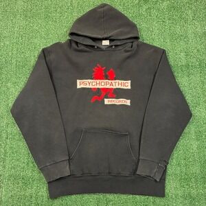 Vintage 90's Psychopathic Records ICP Hatchetman Twiztid Embroidered Hoodie